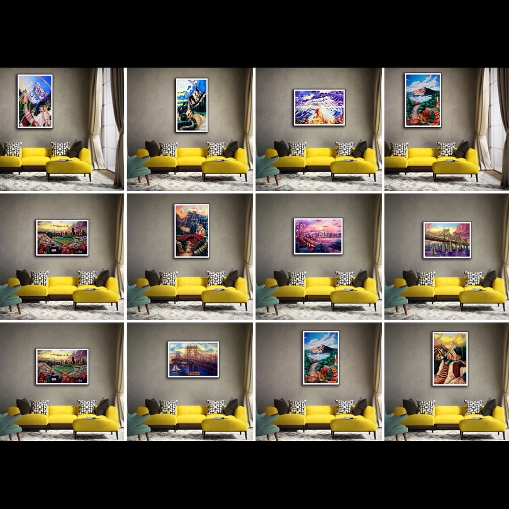 Custom Portrait any topic  😀💜Shipped Via USPS